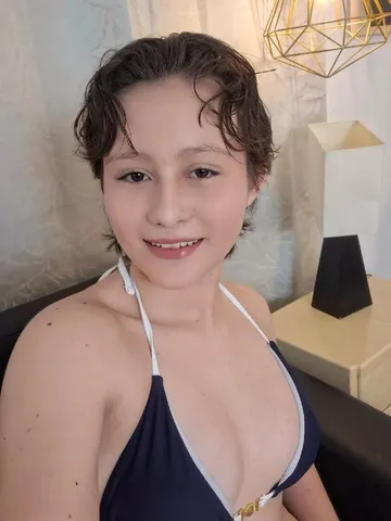 LittleKuro webcam model from Colombia